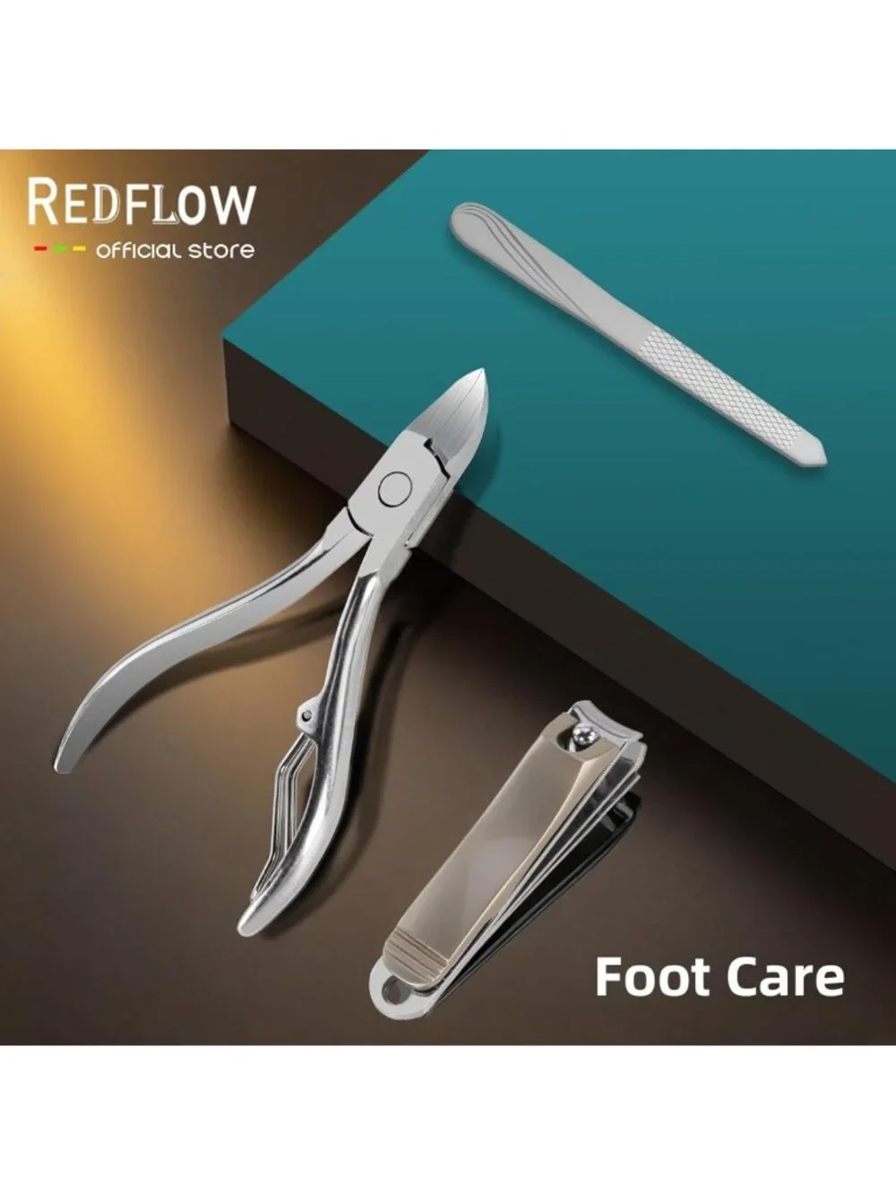 11-in-1 Stainless Steel Manicure Set for Men & Women - Nail Clipper & Grooming